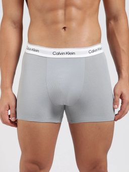 Calvin Klein - Men Multi-Color Cotton Abstract Trunks (Pack of 3)