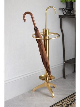 De Maison Decor - Gold Solid Metal Umbrella Stand