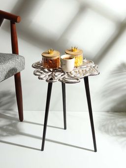 De Maison Decor - Silver Solid Metal Table
