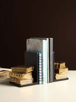 De Maison Decor - Gold Solid Metal Bookend
