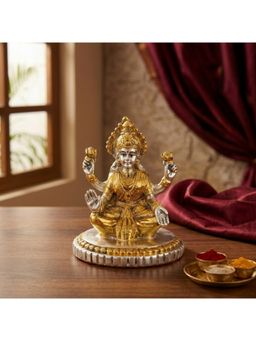 eCraftIndia - Multi-Color Solid Metal Laxmi Murti