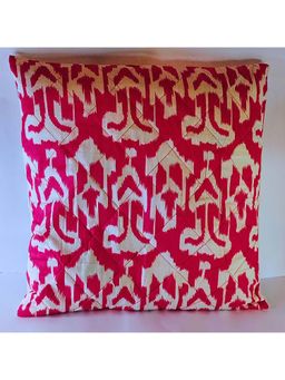 TheYUGO - Pink Ethnic Cotton Cushion Covers (Pack of 2)