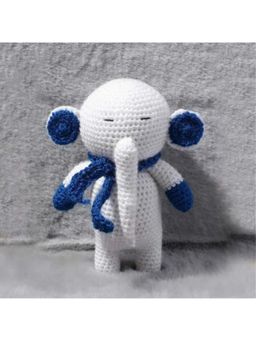 LoopHoop - Crochet White Elephant Handmade Soft Toy