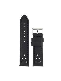 Titan - 22 mm Black Genuine Leather Strap for Men 1001485022S/P