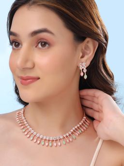 Yellow Chimes - Crystal Bridal Jewellery Set