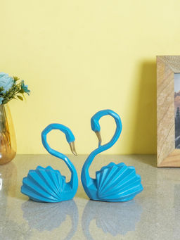 The Decor Mart - Love Swan Table Decor- Set Of 2