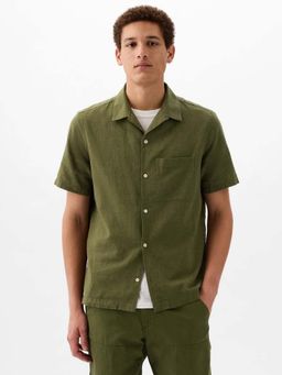 GAP - Men's Solid Regular Fit Shirt