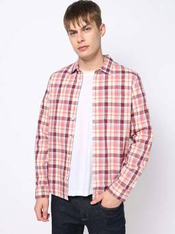 GAP - Men's Checks Slim Fit Shirt