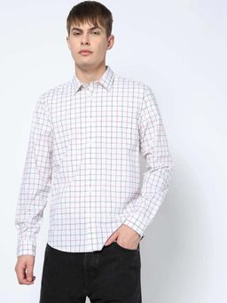 GAP - Men's Mini-Checks Slim Fit Shirt