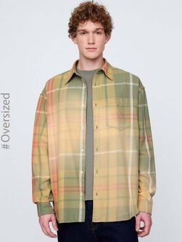 GAP - Men's Green Checks Shirt