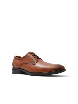 Aldo - Men Formal Tan Dress Lace Up Derbies