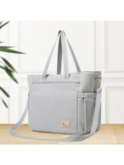 R for Rabbit - Caramello Tote Diaper Bag Grey