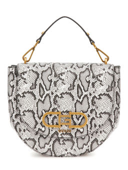 Guess - Natural Printed Polyurethane Fleet Handbag