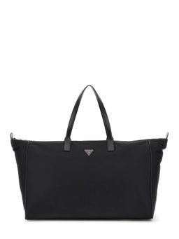 Guess - Black Solid Nylon Follie Carryon Xl Tote Bag