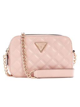 Guess - Peony Quilted Polyurethane Giully Camera Sling Bag