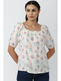 Van Heusen - White Top Floral
