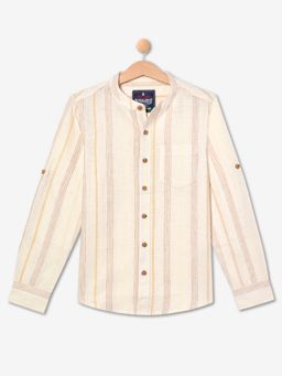 R&B - Vertical Stripes Relaxed Boys Shirt