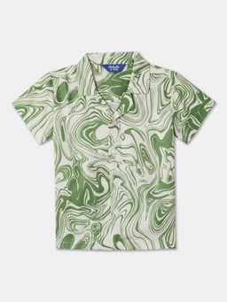 R&B - Abstract Relaxed Boys Shirt