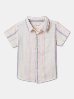 R&B - Vertical Stripes Relaxed Boys Shirt