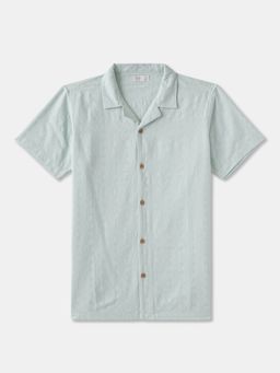 R&B - Self-design (Dobby) Relaxed Boys Shirt
