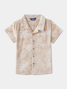 R&B - Floral Relaxed Boys Shirt