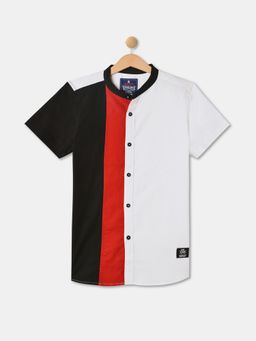 R&B - Colour-block Relaxed Boys Shirt