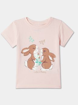 R&B - Printed Regular Girls T-Shirt