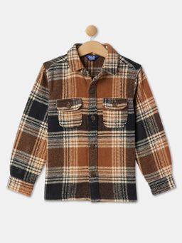 R&B - Plaid Regular Boys Shirt