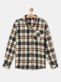 R&B - Plaid Regular Boys Shirt