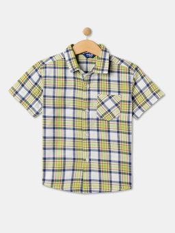 R&B - Checks Regular Boys Shirt