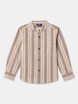 R&B - Vertical Stripes Regular Boys Shirt