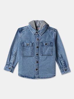 R&B - Washed Regular Boys Shirt