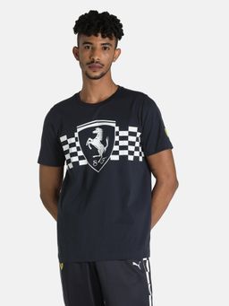 Puma - Ferrari Motorsport Race ton Shield Men Blue T-Shirt