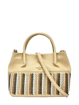 Eske - Gold Brienne City Shopper Hand Bag