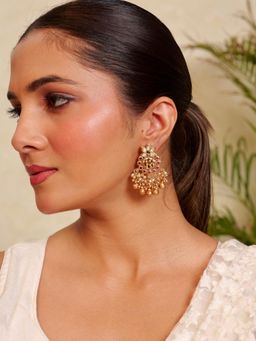 Prestones - Mayur Valli Ghungroo Multicolor Earrings