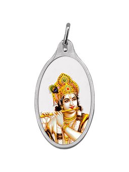 Kundan - 10.11 gm (999.9) Krishna Silver Colour Pendant