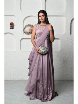 Ruhm - Glistening Start Rail Gown