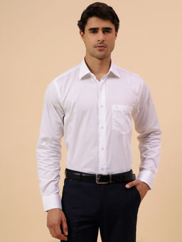Cantabil - Men White Regular Fit Formal Shirt