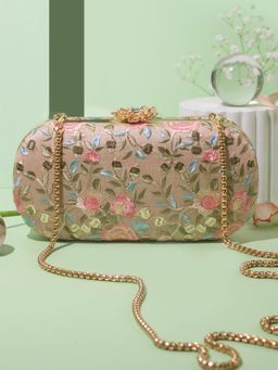 AMYRA - Peony Capsule Clutch