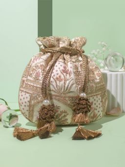 AMYRA - Amer Off White Potli