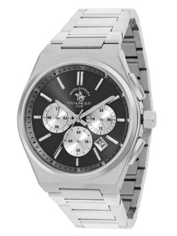 Santa Barbara Polo & Racquet Club - Men Black Quartz Dial Analog Watch (SB1105332) (M)