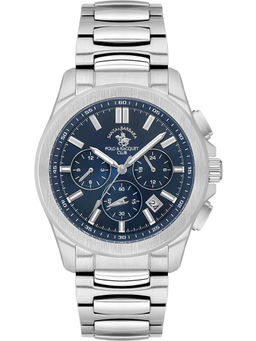 Santa Barbara Polo & Racquet Club - Men Blue Quartz Dial Analog Watch (SB1105823) (M)