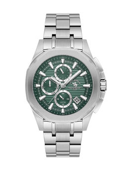 Santa Barbara Polo & Racquet Club - Men Green Quartz Dial Analog Watch (SB1106084) (M)