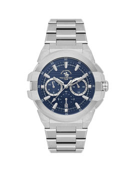 Santa Barbara Polo & Racquet Club - Men Blue Quartz Dial Analog Watch (SB1106093) (M)
