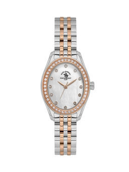 Santa Barbara Polo & Racquet Club - Women Silver Quartz Dial Analog Watch (SB1106206) (M)