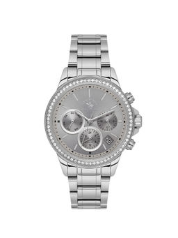Santa Barbara Polo & Racquet Club - Women Grey Quartz Analog Watch (SB1106212) (M)