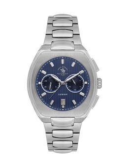 Santa Barbara Polo & Racquet Club - Men Blue Quartz Dial Analog Watch (SB1106223) (M)