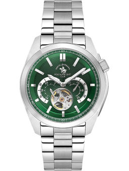 Santa Barbara Polo & Racquet Club - Men Green Quartz Dial Analog Watch (SB1106284) (M)