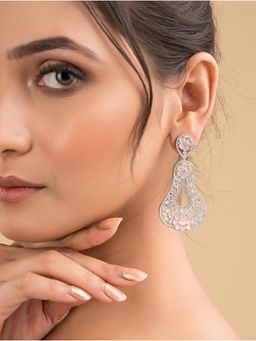 Silk Petalss - Women White Idaya Earrings