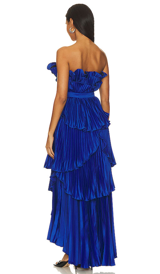 chinese dress ladies Stef Pleated Gown
